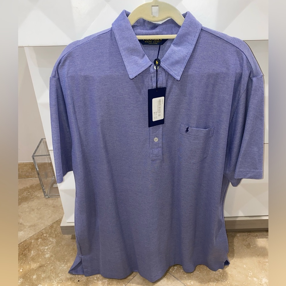 NWT Blue Ralph Lauren Polo Shirt